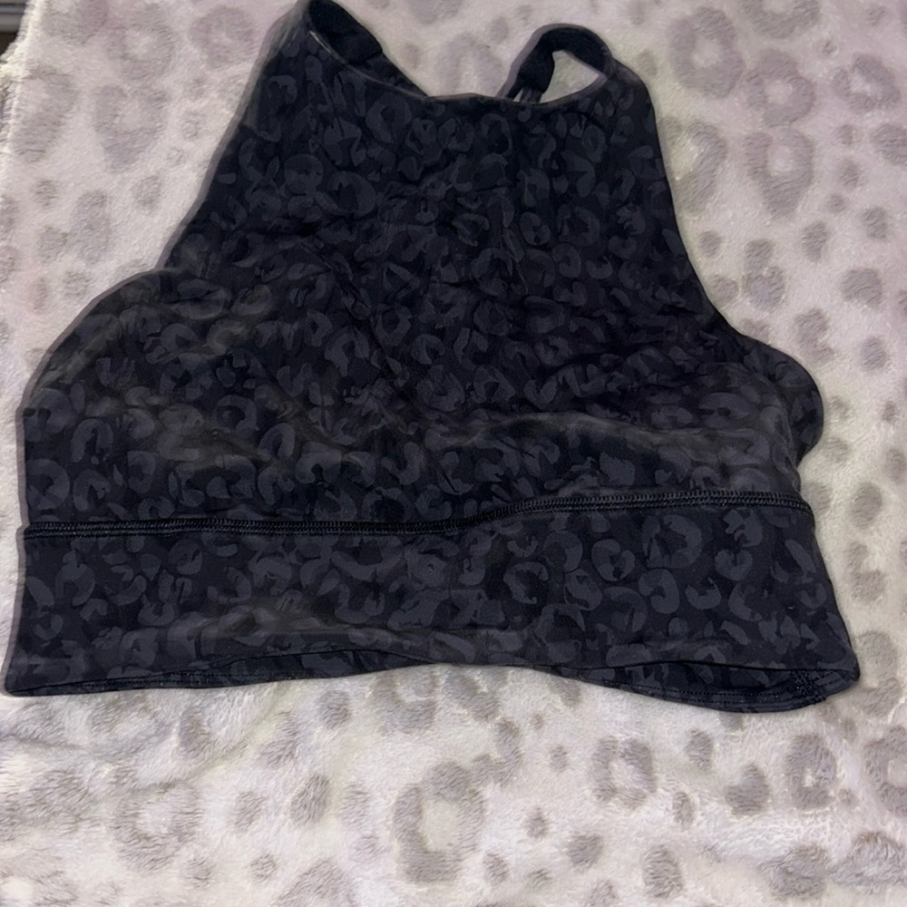 This is a Lululemon bra and has been worn once